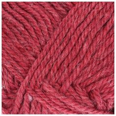 Пряжа Пехорка "Носочная", 200 метров, 10 мотков по 100 грамм, цвет: 816 красный меланж (количество товаров в комплекте: 10)