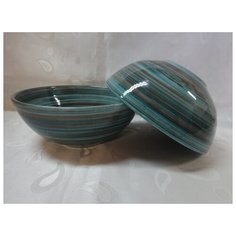 Салатник средний "Скандинавия. Удачный" Борисовская керамика