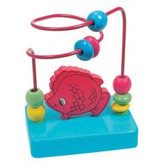 Развивающая игрушка-паутинка "Рыба" Bino