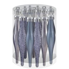 Набор елочных игрушек Magic Time 80646, фиолетовый/серебристый, 18 шт.