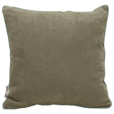Подушка декоративная SANPA HOME COLLECTION, ЭлизаLUX, 40*40 см, темно-бежевый/ментоловый