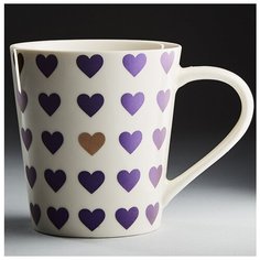 Кружка Ф16-026L "Сердца", 400 мл Rosario
