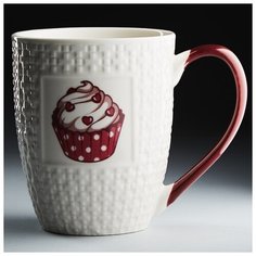 Кружка "Пирожное" Ф18-010L, 360 мл Rosario