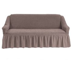 Чехол на 3-х местный диван, цвет: серый Karbeltex
