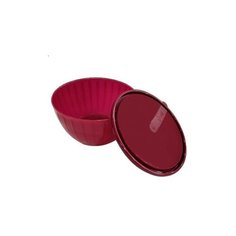 Салатник с крышкой "Fiesta", 1,7 л (ягодный) Nice&Price