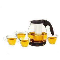 Набор чайник заварочный "Veitron", 2300 мл + 4 чашки (по 220 мл)