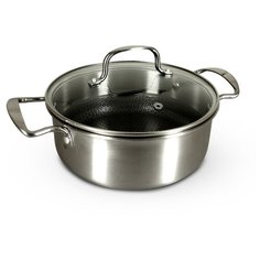 Кастрюля с крышкой "Senza graffi", 20 см Pomi Doro