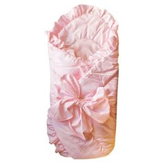 Конверт-одеяло Папитто, с завязкой (цвет: розовый)