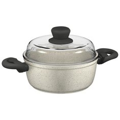 Кастрюля с антипригарным покрытием "Marmia", с крышкой, 20 см Nadoba