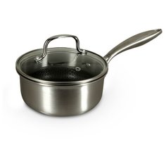 Ковш с крышкой "Senza graffi", 16 см Pomi Doro