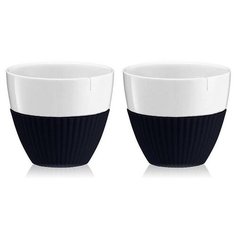 Чайный стакан "Anytime", 2 штуки (белый, темно-синий) Viva Scandinavia