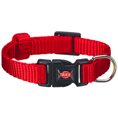 Ошейник TRIXIE Premium S 25-40 см красный/черный
