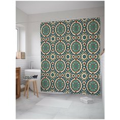 Штора для ванной JoyArty Классический орнамент 180х200 (sc-15411)