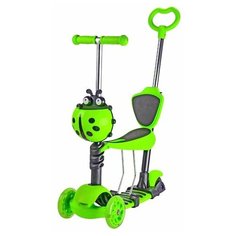 Самокат детский 5 в 1 с родительской ручкой Scooter