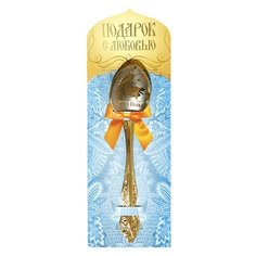 Ложка чайная "Крестнику", 145 мм СИМВОЛИК