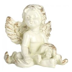 Фигурка декоративная "Задумчивый ангел", 8,2х7х4,6 см Феникс Present
