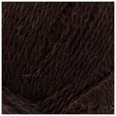 Пряжа Пехорка "Деревенская", 250 метров, 10 мотков по 100 грамм, цвет: 17 шоколад