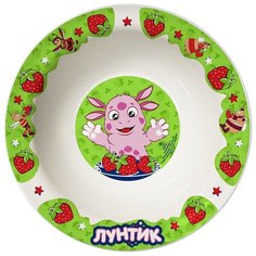 Миска PrioritY "Лунтик", цвет: зеленый, 550 мл