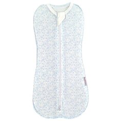 Многоразовые пеленки СуперМаМкет на молнии 1-3 мес. огурчики/голубой 1 шт.