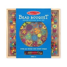 Набор бисера "Цветочный букет" Melissa & Doug