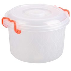 Контейнер круглый с ручками, 7 л Alternativa