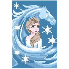 Русская Живопись Картина по номерам "Серия Мини. Эльза и Нокк" 15х21 см (DS016)