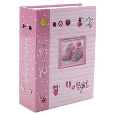 Фотоальбом Veld co 87221 100ф 10X15см baby shoes