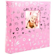 Фотоальбом Veld co 60280 lovely baby 200ф 10X15см с мемо