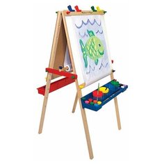 Двухсторонний деревянный мольберт Melissa & Doug