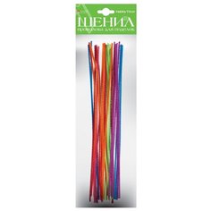 Проволока пушистая, 3 мм, 30 см (яркие цвета) Альт