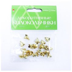 Набор декоративных элементов "Колокольчики", набор №3, цвет: золото, арт. 2-403/03 Альт