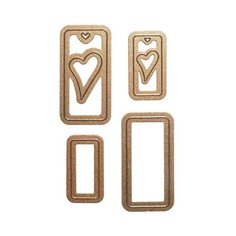 Нож для вырубки "Сердца 3" Spellbinders