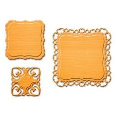 Набор ножей "Затейливые теги-ярлыки два", для вырубки Spellbinders