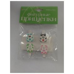 Фигурные прищепки, набор №3 "Зверушки" Альт