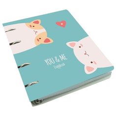 Тетрадь на кольцах "Cute & Funny. Дизайн 3", А5, 100 листов, клетка Канц Эксмо