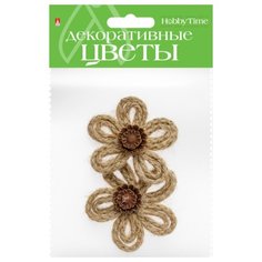 Декоративные цветы из джута, арт. 2-557/03 Альт