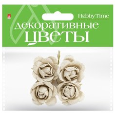 Декоративные цветы в связке, вид 1 (4 штуки) Альт