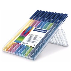 Набор фломастеров "Triplus Color", 10 цветов Staedtler