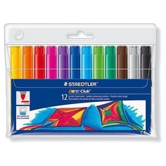 Набор фломастеров "Jumbo" 3 мм, 12 цветов Staedtler
