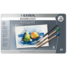 Акварельные карандаши "Lyra Rembrandt Aquarell", 36 цветов