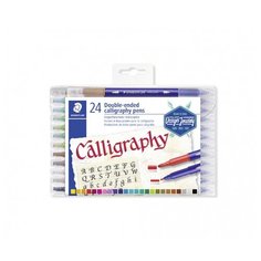 Фломастеры для письма и дизайна "Calligraphy Design Journey", 24 цвета Staedtler