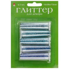 Глиттер для декора с дозатором №6, 4,5 грамм, 5 цветов Альт