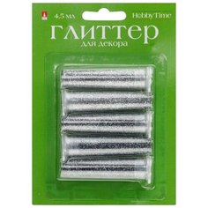 Глиттер для декора с дозатором №1, 4,5 грамм, 5 цветов Альт