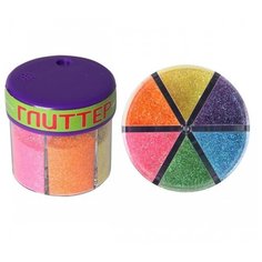 Глиттер для декора с дозатором №1, 60 грамм, яркие цвета (6 цветов) Альт