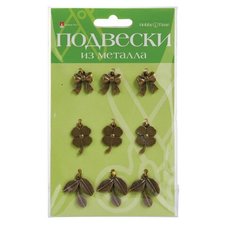 Декоративные подвески из металла, набор №7 Альт