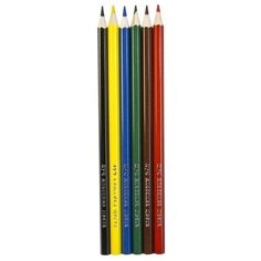 Карандаши цветные шестигранные Луч "Классика" 29С1709-08 6 цветов (деревянные)