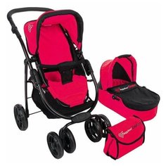 Коляска-трансформер Buggy Boom Amidea малиновый