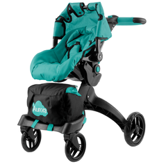 Коляска-трансформер Buggy Boom Aurora (9005) бирюзовый