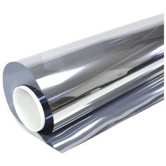 Пленка зеркальная солнцезащитная Silver 35 самоклеющаяся оконная - 152х50 см Reton Group