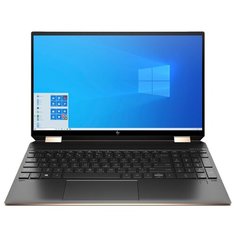 Ноутбук HP Spectre x360 15-eb0043ur (Intel Core i7 10750H 2600MHz/15.6"/3840x2160/16GB/2048GB SSD/NVIDIA GeForce GTX 1650 Ti Max-Q 4GB/Windows 10 Home) 22V21EA, черный